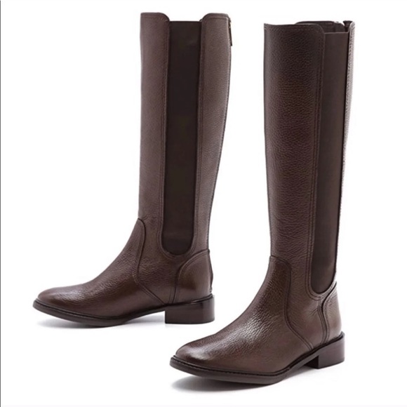 Tory Burch Christy Riding Boot - Coconut - Picture 1 of 15